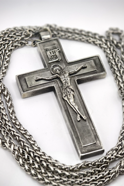 Крест иерейский “Павловский” с распятием XXI век (пьютер)