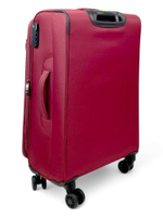 Средний чемодан Mironpan 50129, Бордовый, M