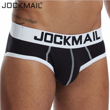 Мужские трусы брифы черные JOCKMAIL JM2032-2