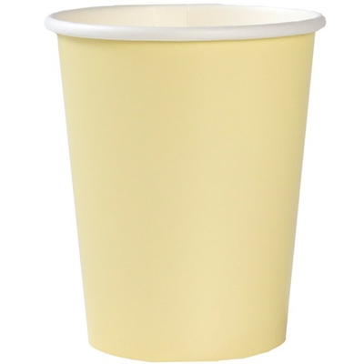 Стакан Пастель желтый 250мл 6шт/G