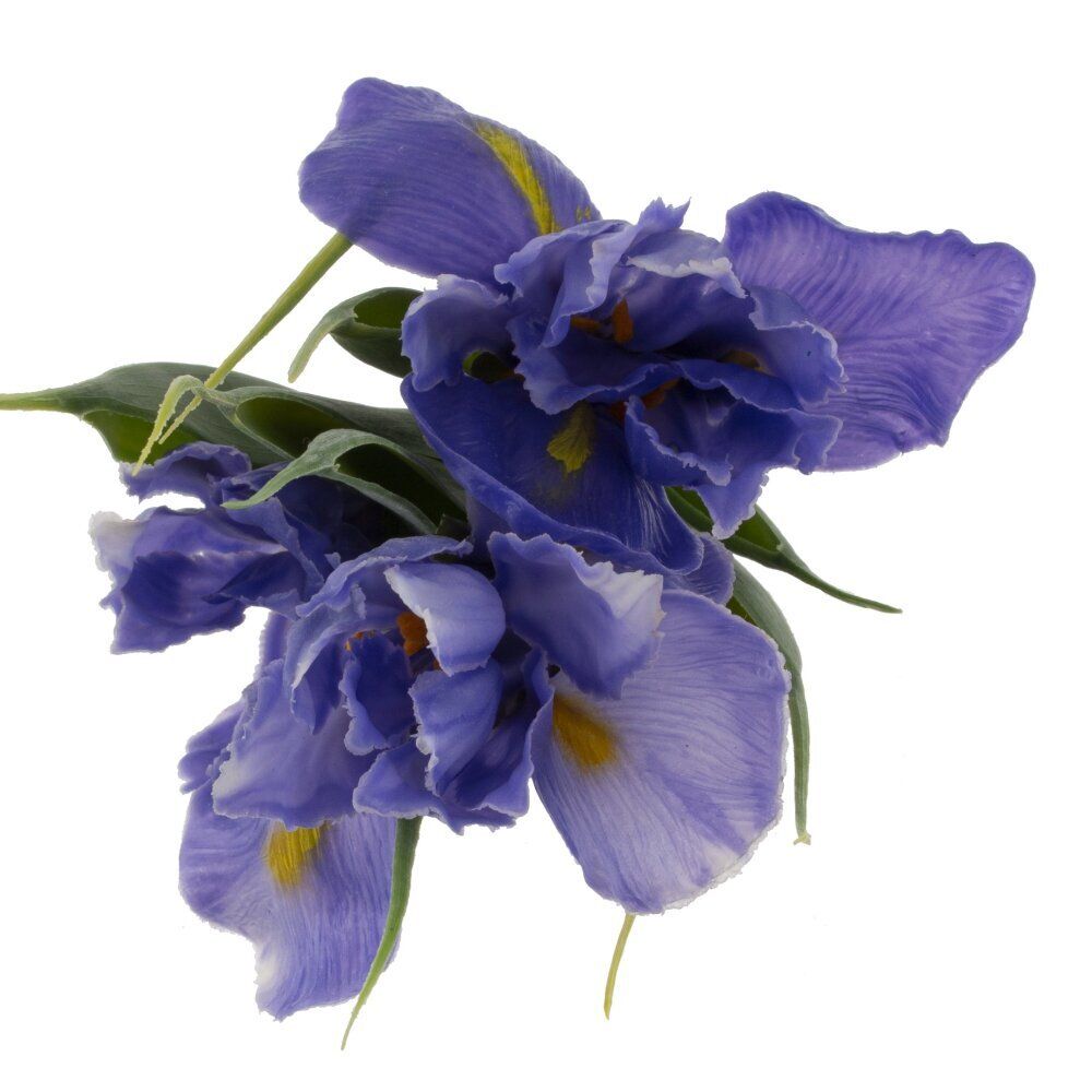 GAEM Цветы искусственные "Букет Ирисов, L13 W8 H39 см