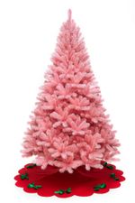 Искусственная розовая елка «Фламинго» (пвх) 210 см / 2.1 м