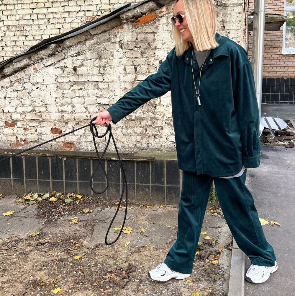 Рубашка Смерч #5 изумрудная