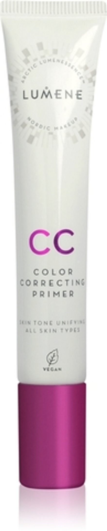 Lumene CC Color Correcting Primer - тональная основа для осветления и выравнивания цвета лица, 20 ml