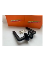 Дверная ручка MORELLI Колонна цвет-черный MH-03 BL-IND 9012845