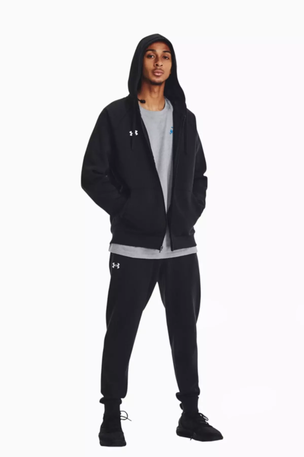 Кофта Under Armour Rival Fleece FZ - черный