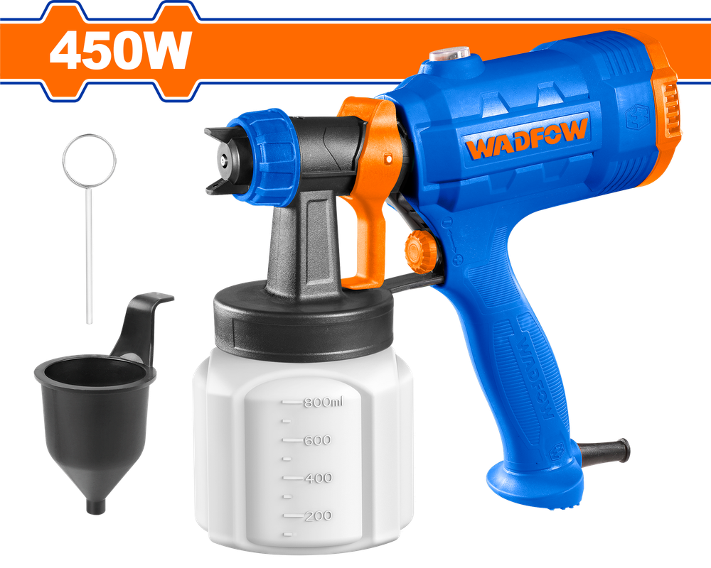 Краскопульт электрический WADFOW WEG1A01 450 Вт