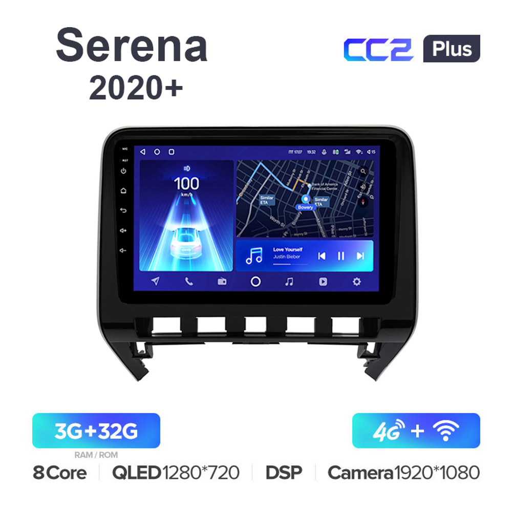 Teyes CC2 Plus 10,2"для Nissan Serena 2020+