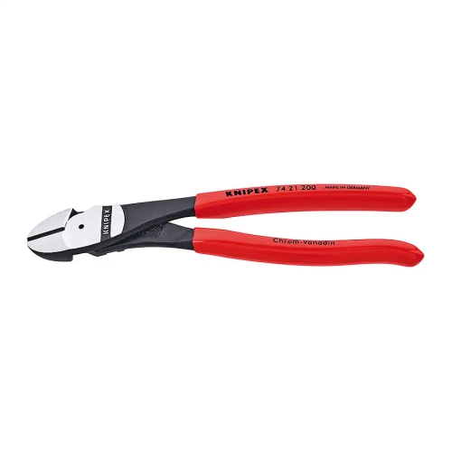 Кусачки боковые особой мощности черненые 200 мм Knipex 74 21 200 SB