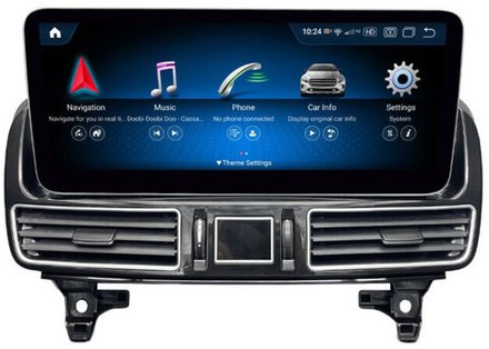 Магнитола для Mercedes-Benz GLE Coupe 2015-2019 C292 - Parafar PF7129 монитор 12.3" на Android 13, 8Гб+128Гб, 4G SIM-слот, CarPlay