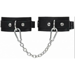 Оковы однослойные скругленные, черные