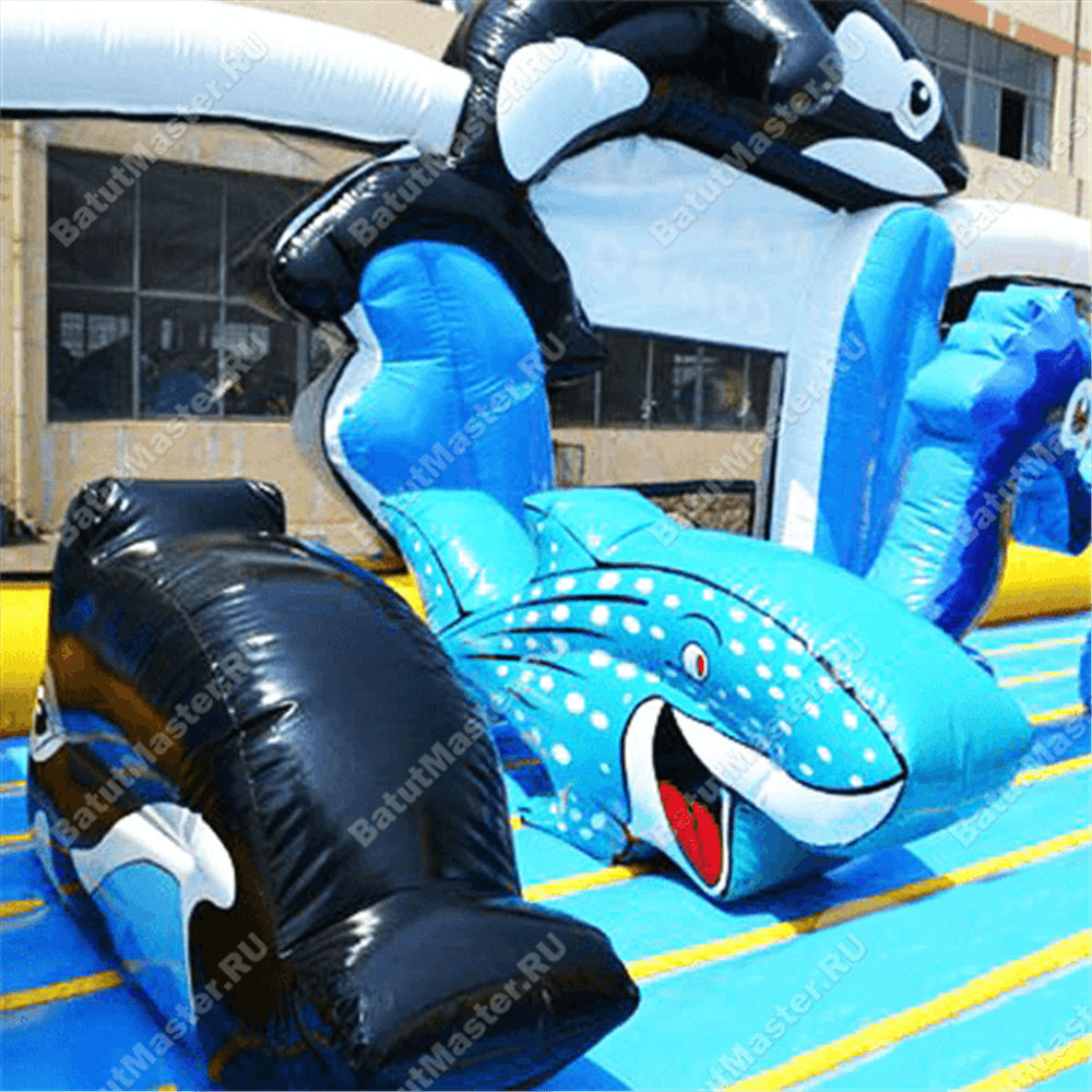 Коммерческий надувной батут "Океан"