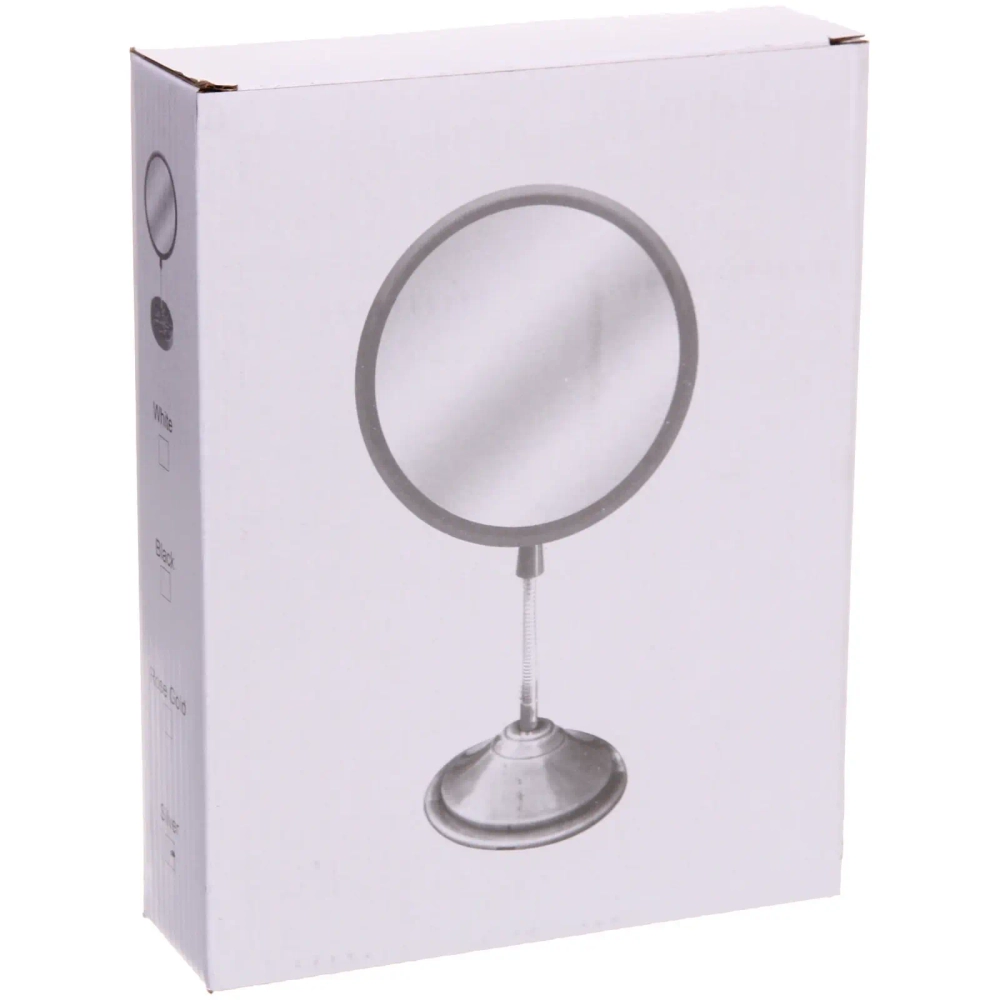 Зеркало настольное «ЭЛАНТРА», круг, цвет хром, 28,5*15см