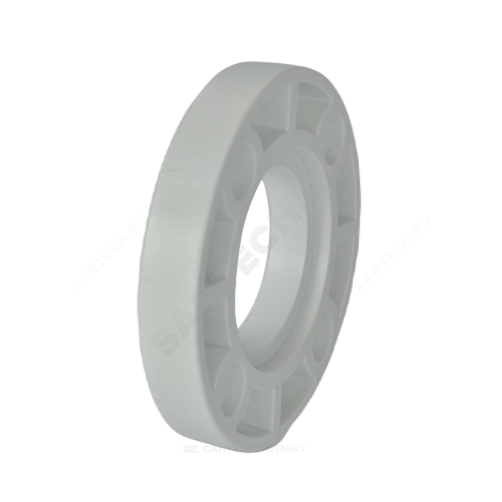 Фланец PP-R белый Ду 65 Ру25 для бурта PP-R Дн 75 VALFEX 10188075