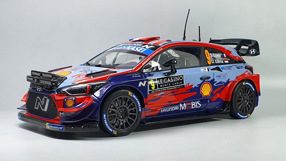 Краска лаковая HobbyLink Hyundai Performance Blue HP-7401