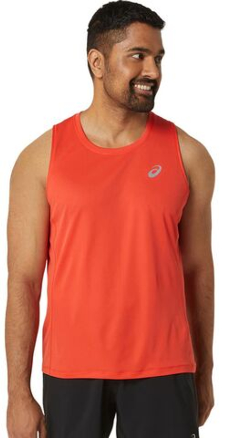 Мужская теннисная футболка Asics Core Singlet - true red