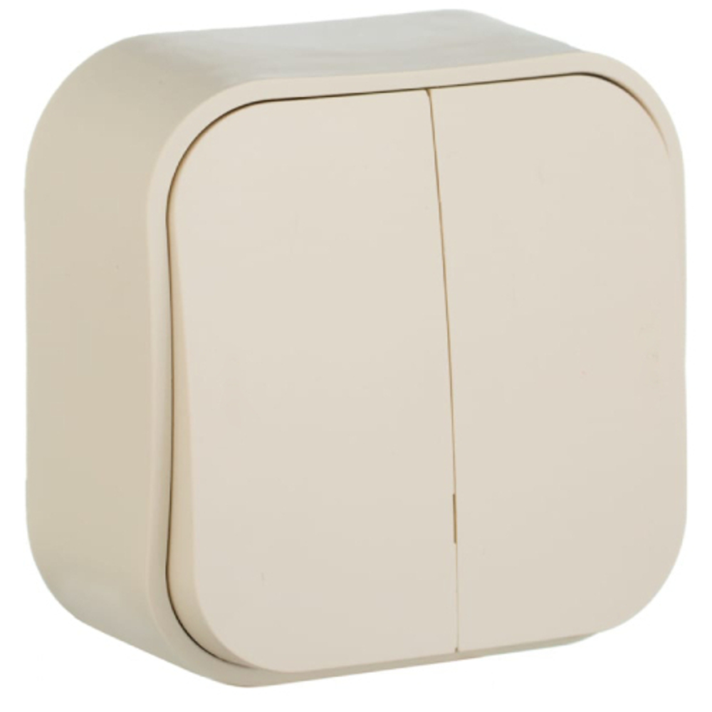 Выключатель 2кл IP20 (слон.кость) Quteo Legrand 782232