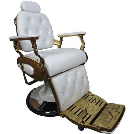 Кресло парикмахерское для барбершопа Пабло Уайт