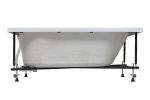 Акриловая ванна Aquanet Light 160x70 (с каркасом)