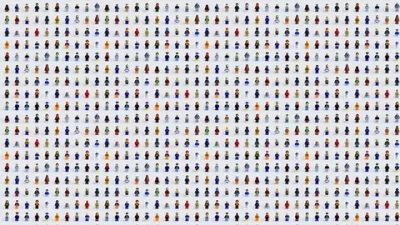 Цифровое панно ID Wall LEGO FIGURES MINI