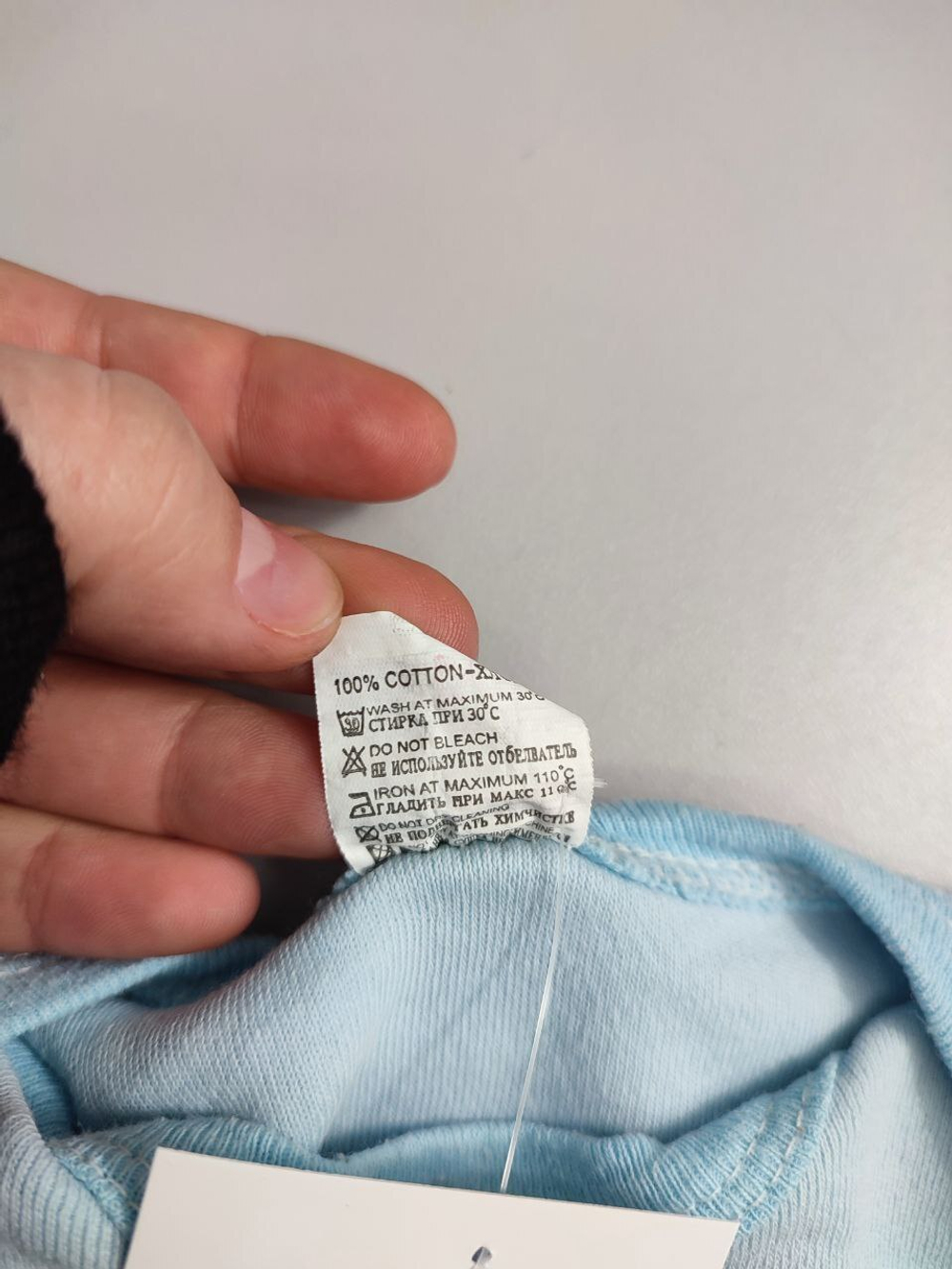 Боди OkiDoki с принтом 3 месяца