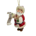 Дед Мороз в винтажном стиле 10 см