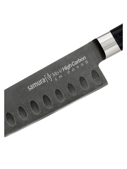 Нож кухонный Сантоку 138мм Samura Mo-V Stonewash SM-0093B