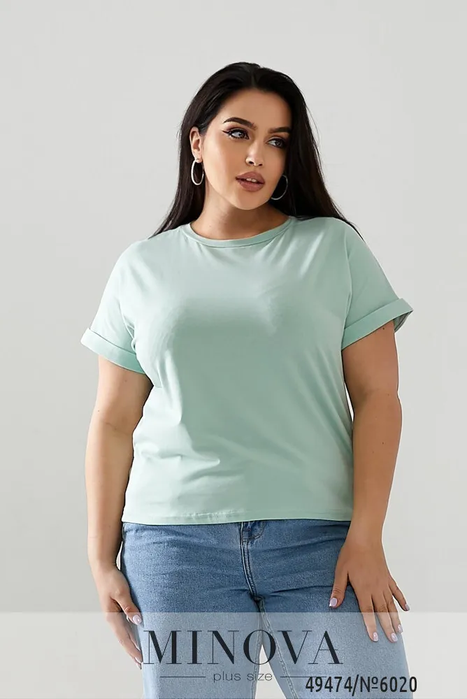 Футболка 6020-мятный Minova