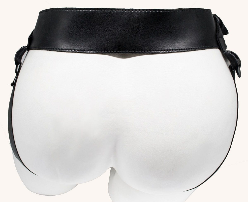 Пустотелый фаллопротез MEN STYLE - 17,5 см. (Цвет: телесный с черным)