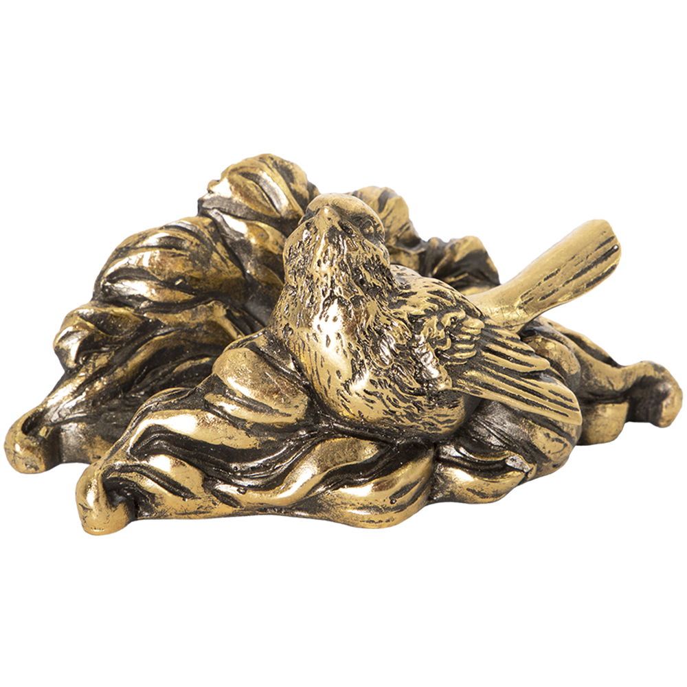 Держатель для салфеток Птичка Бронза