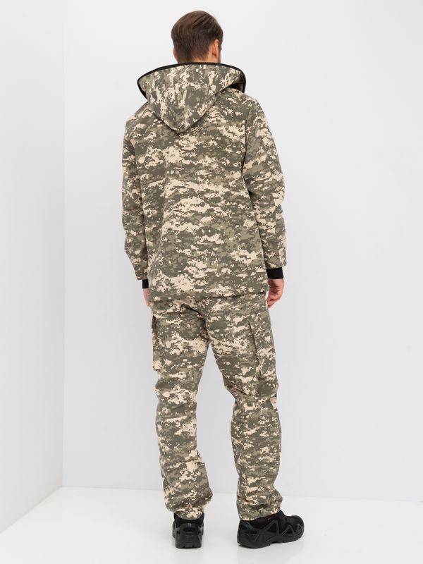 Костюм летний Антигнус-Эконом ткань Смесовая Рип-Стоп цвет 128/2 (светлый пиксель)