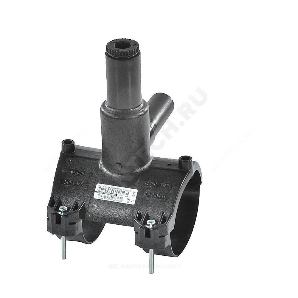 Седелка электросварная ПЭ100 Дн 63х32 Ру16 SDR11 с фрезой EUROSTANDARD 2130166332