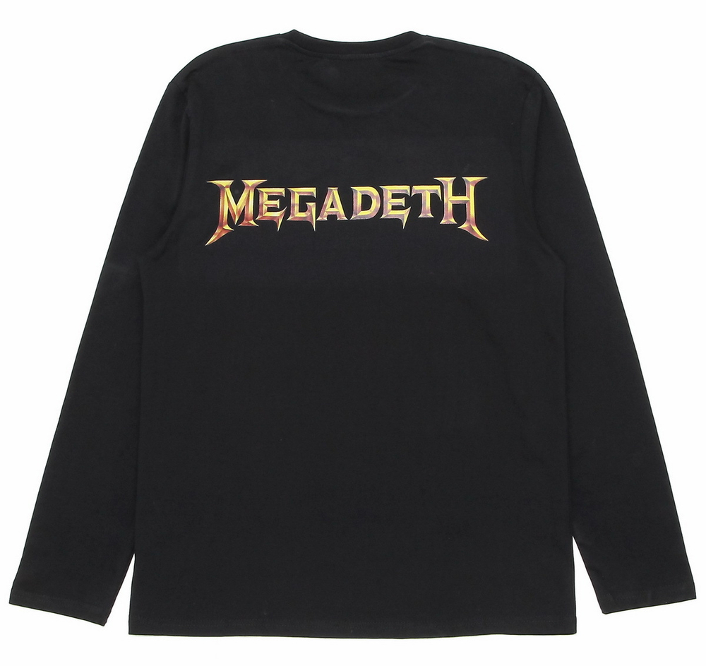 Футболка длинный рукав Megadeth Rust In Peace (4653)