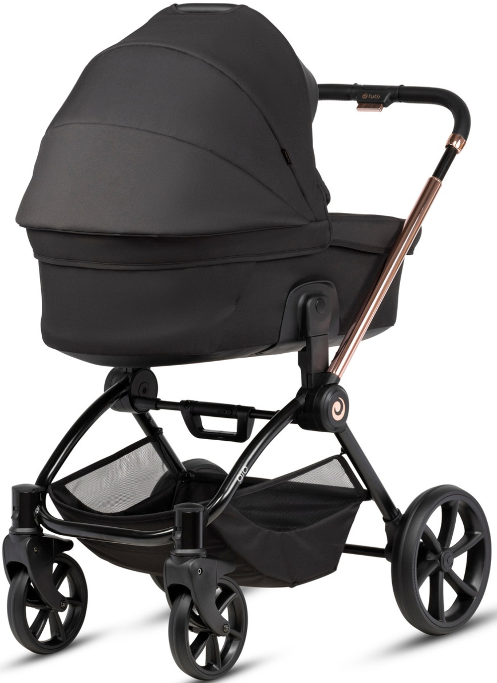 Детская коляска Tutis Gio Plus 3 в 1 с автокреслом Beno Beige 1552135 Nero
