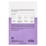 Idealove, Purple Flower Power, 5 тканевых косметических масок, 25 мл (0,85 жидк. унции) каждая