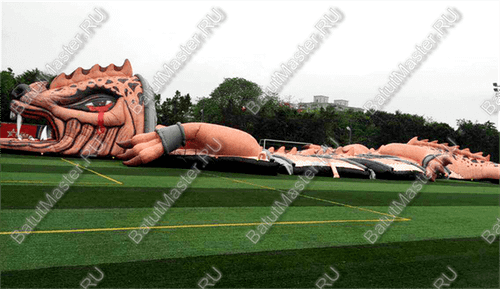 Надувная конструкция - комната страха "Дракон"