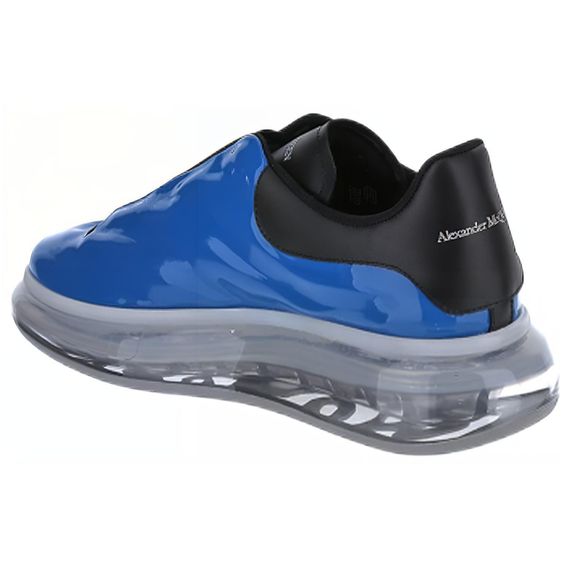 Alexander McQueen Leather Low-Top 'Blue'