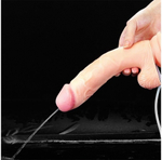 Фаллоимитатор с эякуляцией 9" Soft Ejaculation Cock With Ball