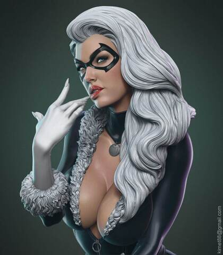 Фигурка Чёрная кошка Фелиция Харди Black Cat Felicia Hardy