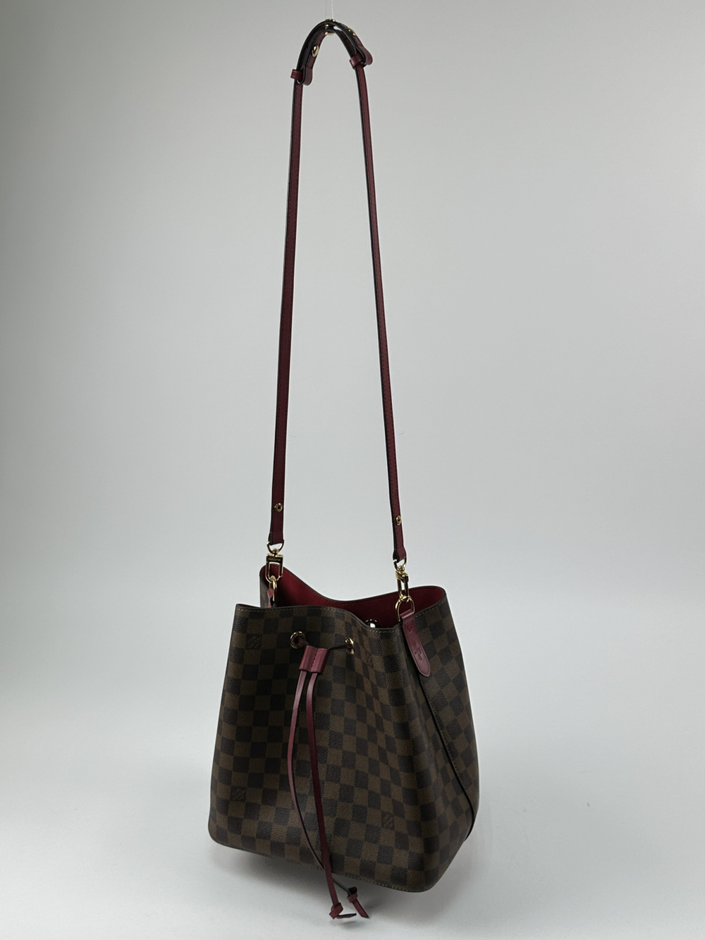 Сумка Louis Vuitton Damier Ebene MM Cherry Berry