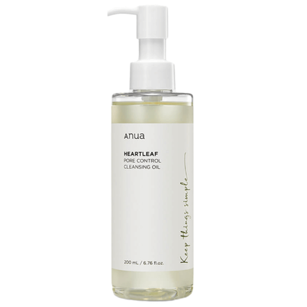 ANUA Гидрофильное масло для глубокого очищения пор Heartleaf Pore Control Cleansing Oil, 200ml.