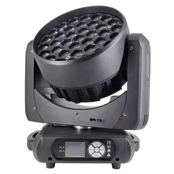Вращающаяся голова 37x25W RGBW Moving Wash Zoom
