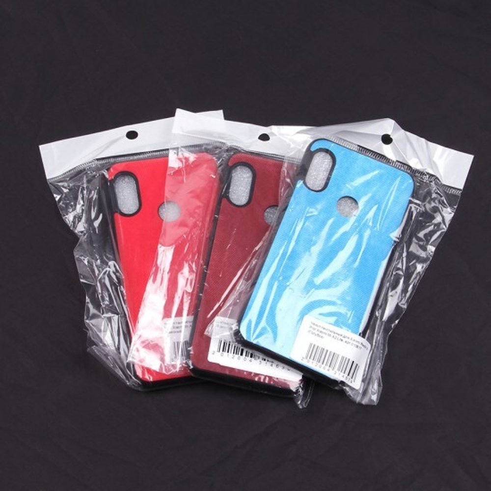 Чехол текстильный для Xiaomi Redmi 6 Pro/ Xiaomi Mi A2 Lite, 010817 Серый