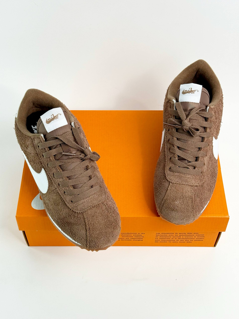 Кроссовки Nike Cortez Classic #B162 (корич.)