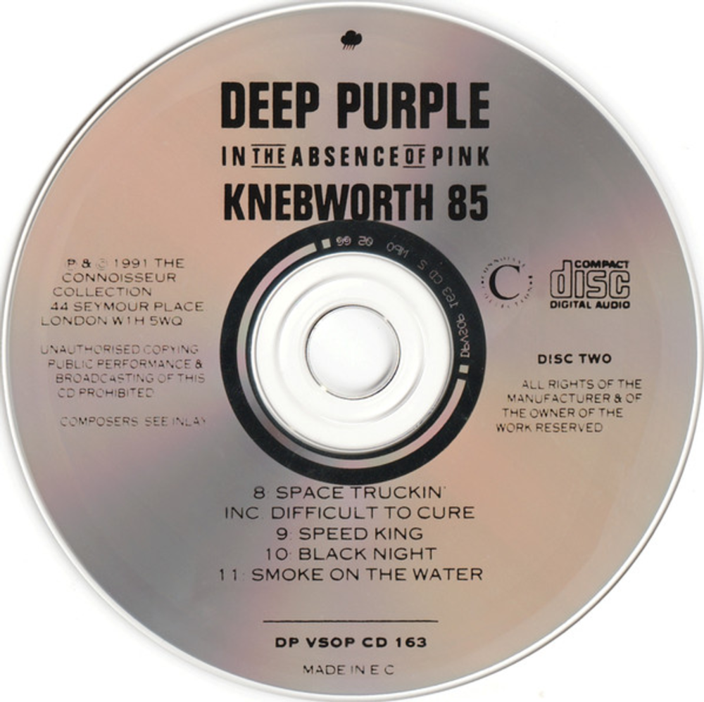 Deep Purple / In The Absence Of Pink - Knebworth 85 (2CD)