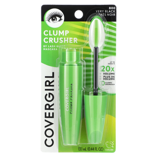 Covergirl, Lash Blast, тушь для ресниц, измельчитель комочков, оттенок 800 очень черный, 13,1 мл (0,44 унции)