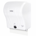Диспенсер для полотенец в рулонах LAIMA PROFESSIONAL ORIGINAL (Система H1), СЕНСОРНЫЙ, белый, ABS-пластик.