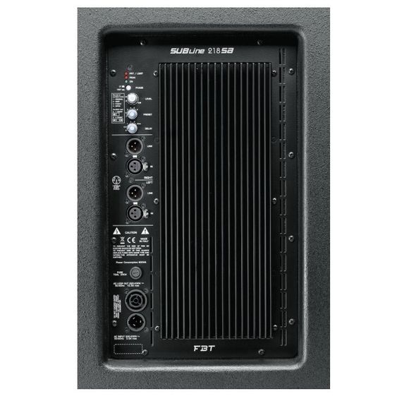 FBT SUBLINE 218SA - активный сабвуфер, 1200 Вт, динамик 2 по 18 дюймов