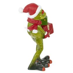 GAEM Фигурка декоративная "Лягушка", L8 W5 H14 см