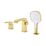 Смеситель на борт ванны Raglo R02.31.03, золотой сатин